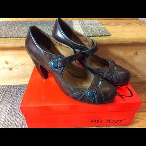 Miz Mooz- Dark Brown Pumps Size 10